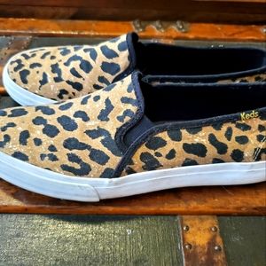 Keds Leopard Double Decker Sneaker 9.5
